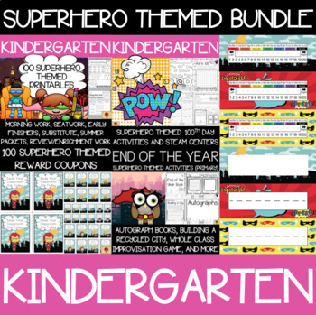superhero kindergarten library