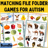 File Folder Games Special Education Matching Activities Au