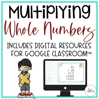 Preview of 2 and 3 Digit Multiplication: Multiplying Whole Numbers Unit