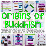 Origins of Buddhism Interactive Notebook Graphic Organizer