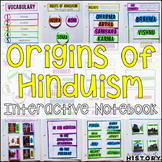 Origins of Hinduism Interactive Notebook Graphic Organizer