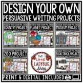 Persuasive Writing Task Design Create a Planet, Zoo Projec