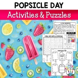 *50% OFF* Popsicle Day Activities Word Search End of the Y