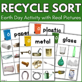 Recycling Sorting Activity for Preschool and Special Education