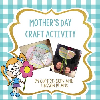 Preview of Mother's Day Flower Craft Activity