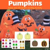 Special Education Thanksgiving Activity | Pumpkin Sorting