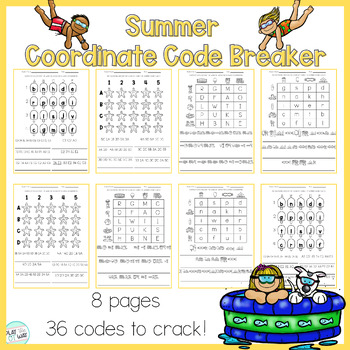 Summer Visuospatial & Handwriting Code Breaker Coordinates Occupational ...