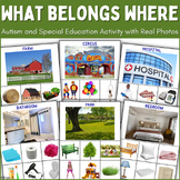 What Belongs Places and Scenes Category Sorting Activity A