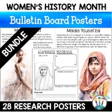 Womens History Month Bulletin Board Posters & Research Pro