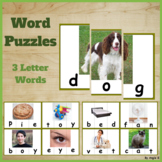 Word Puzzles - 3 Letter Words