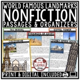 Famous World Landmarks Nonfiction Reading Comprehension Pa