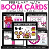 February Math Boom Cards™ | 1st Grade Bundle