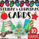 Foldable Christmas and Holiday Cards