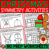 Christmas Math Activities Symmetry Differentiated | Holida