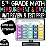 End of Year Test Prep | Measurement and Data 5th Grade Digital
