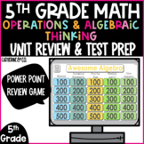 Operations and Algebraic Thinking | 5th Grade Test Prep Game