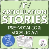 /r/ Articulation Stories for Speech Therapy