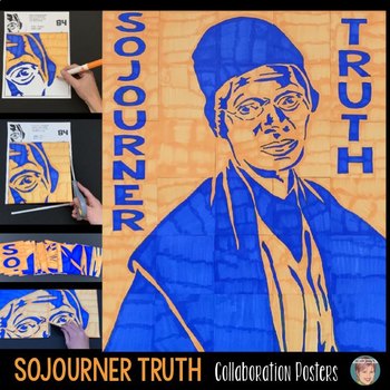 Preview of Sojourner Truth Collaboration Poster |  Inspiring Women's History Month Activity