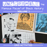 Unscramble the Famous Faces® of Black History (Volume 2)