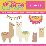 Llama Clip Art (Digital Use Ok!)