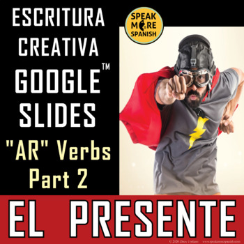 Preview of Spanish Regular Present AR Verbs. DIGITAL Games & Writing PART 2. Verbos AR