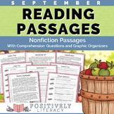 September Reading Passages - Nonfiction Text & Questions