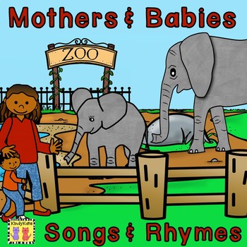 Preview of Mothers and Babies Songs and Rhymes