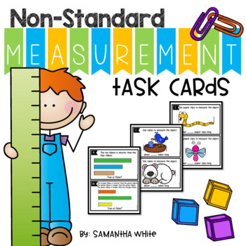 Preview of Non-Standard Measurement Task Cards