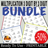 -50% SALE OFF Math Multiplication Worksheet 3 Digit By 3 D