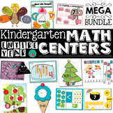 Kindergarten  Math Centers for the Entire Year