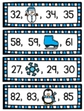 Winter Missing Numbers Math Centers (2 levels) Kindergarte