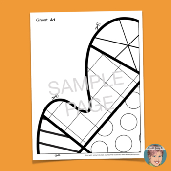 halloween activity halloween coloring table posters  xl coloring pages
