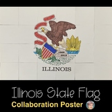 Illinois State Flag Collaboration Poster