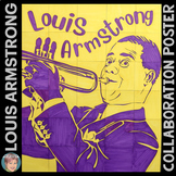 Louis Armstrong Collaboration Poster | Great for Black His