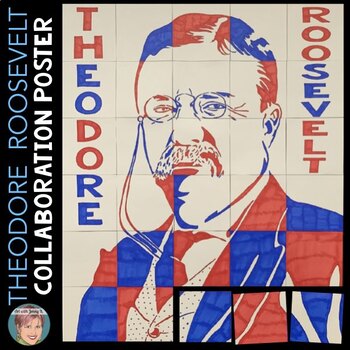 Preview of Theodore Roosevelt Collaboration Poster | Great for Presidents Day