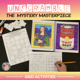 Unscramble The Mystery Masterpiece |  Fun Art History Acti