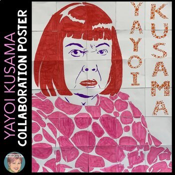 Preview of Yayoi Kusama Collaboration Poster | Great Activity for AAPI Heritage Month!