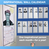 Year-long Inspirational Wall Calendar for Teachers