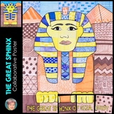 The Great Sphinx of Giza, Egypt Collaboration Poster - Anc
