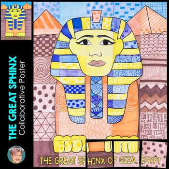 Preview of The Great Sphinx of Giza, Egypt Collaboration Poster | Ancient Egypt