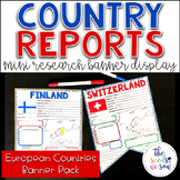 Country Report Research Display: Countries of Europe