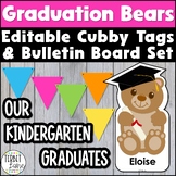 Editable Graduation Tags & Spring Bulletin Board or Door D