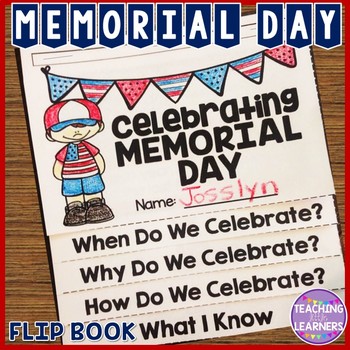 Memorial Day Activity by Teaching Little Learners | TpT