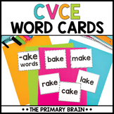 CVCE Word Cards | Practice Flashcards for Phonics Pocket C