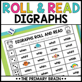 Digraphs Roll and Read Activities | Digraph Literacy Cente