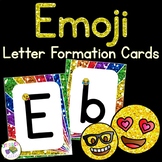 Emoji Alphabet and Handwriting Cards {Perfect for RtI, & i