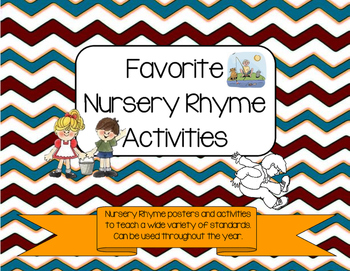 Preview of Favorite Nursery Rhyme Activities (Growing Bundle)