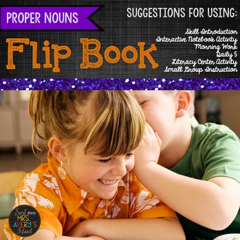 Preview of Proper Nouns Flip Book