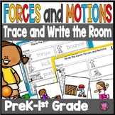 Force and Motion Worksheets Kindergarten and First Grade P
