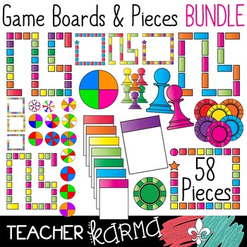 Preview of Game Boards & Pieces BUNDLE #1 * Make Your Own Game Seller's Kit